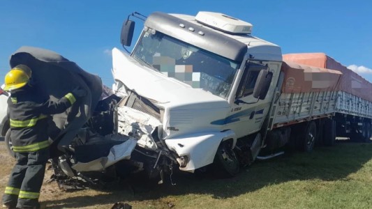 Tragedia en la Ruta 13: un hombre de 46 años murió tras un choque cerca de Calchín