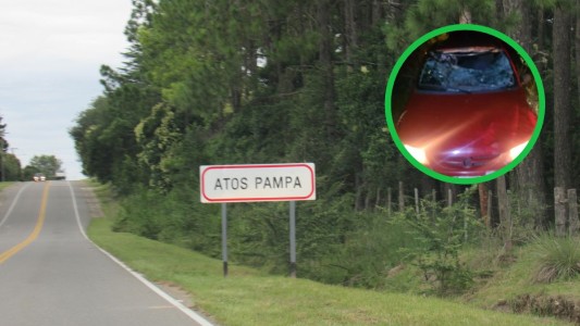 Un peatón murió tras ser atropellado por un auto en la ruta de Atos Pampa