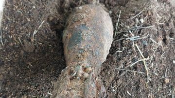 Encontraron un proyectil de mortero en un camping de barrio Kairos