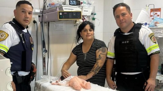 Rápida intervención policial salvó a una recién nacida en Barrio Ayacucho