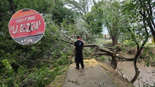 Daños y destrozos en zona sur tras la tormenta del sábado por la noche