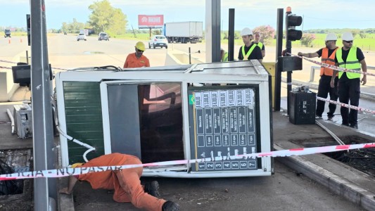 Retiraron las casillas del peaje de Juárez Celman tras la muerte del trabajador