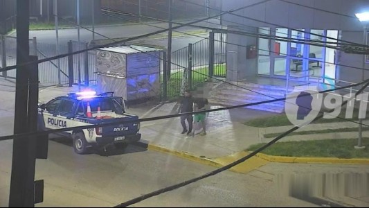 Zona norte: persecución, choque y detención de un hombre con un vehículo buscado