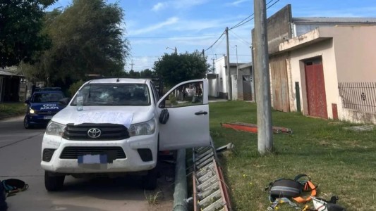 Grave accidente en Laboulaye: un trabajador cayó desde 10 metros y sufrió lesiones en la cabeza