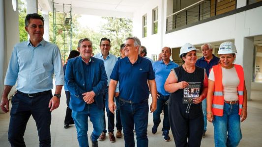 La nueva sede de la UPC en Cruz del Eje alcanza el 80% de obra y suma tecnología educativa