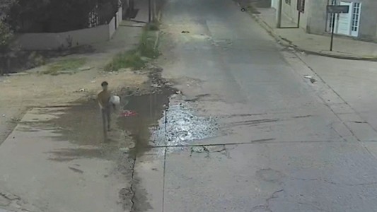 Detuvieron a un hombre tras dañar un domo policial en barrio Renacimiento