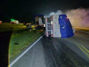 Fatal accidente en ruta 35: murió una mujer tras chocar contra un camión en el sur provincial