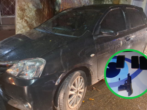 Detienen a dos hombres armados tras una persecución en B° San Vicente