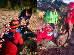 Asistieron a peregrinos durante la Cabalgata y Peregrinación Sampedrina