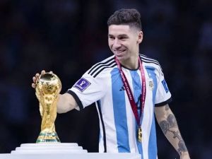 Golpe para la Selección: Gonzalo Montiel se desgarró y no estará en los próximos amistosos