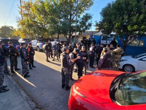 Fuerte operativo policial en Bajo Pueyrredón tras la muerte de Orihuela y tres policías heridos