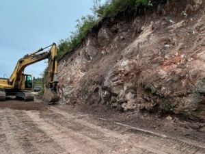Habilitan el camino entre Cerro Colorado y Caminiaga tras tareas de prevención