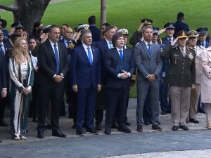 Milei reivindicó la soberanía en Malvinas y anunció mejoras para las Fuerzas Armadas