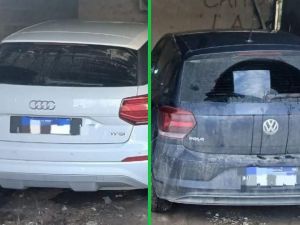 Recuperaron dos autos robados que estaban ocultos en una cochera del sur