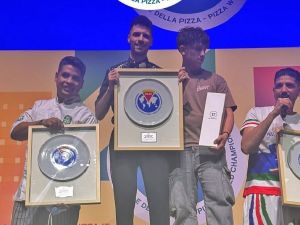 Un argentino brilló en el Mundial de la Pizza en Parma con una performance de alto nivel técnico
