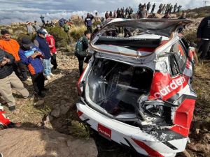 Grave accidente: suspenden el tramo Giulio Cesare tras un despiste en el Rally Sudamericano