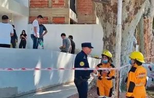 Hallan un cuerpo oculto en una pared de una obra en construcción en Entre Ríos
