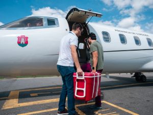 Trasladaron un hígado en un vuelo sanitario para una paciente en Córdoba capital