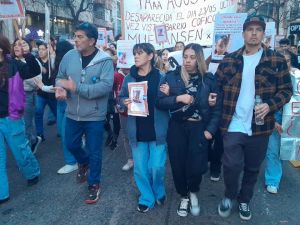 Tercera marcha consecutiva para exigir la aparición con vida de Agostina Vega