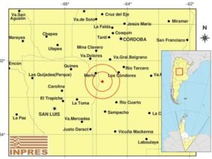 Susto en Córdoba: dos sismos de hasta 3,9 grados despertaron a los vecinos