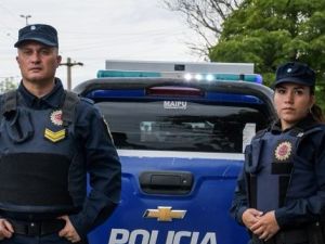 Policías le salvaron la vida a una beba de tres meses que presentaba signos de ahogamiento