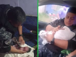 Policías asistieron un parto de urgencia en una vivienda de barrio Nuestro Hogar III