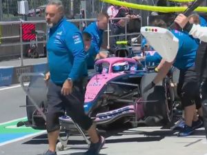 Franco Colapinto sufrió una falla en el monoplaza y tuvo un viernes complicado en el GP de Canadá