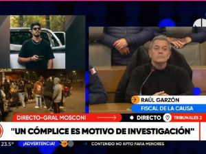 En medio de tensión, el fiscal Garzón da detalles del crimen de Agostina Vega