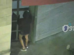 Detuvieron a un hombre por destrozos en un acceso del Patio Olmos