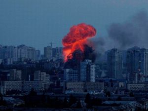 Rusia lanzó uno de los mayores ataques sobre Kiev desde el inicio de la guerra
