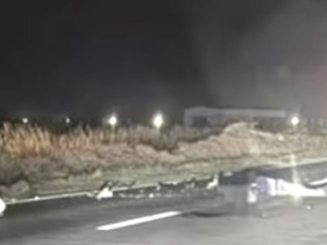 Fatal accidente en Ruta 158: murió un motociclista tras caer y ser embestido por dos vehículos