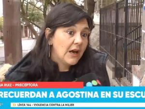 Cecilia Ruiz, sobre Agostina: “Ya no va a poder ser psicóloga ni volver a la escuela”