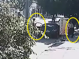 Difundieron un video de Barrelier y Soledad en el Ford Ka tras el femicidio de Agostina Vega