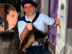 Identificaron a los jóvenes denunciados por matar a una nutria a patadas en Bahía Blanca