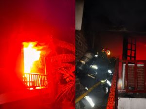 Controlan un incendio en una vivienda de barrio San Fernando sin registrar heridos