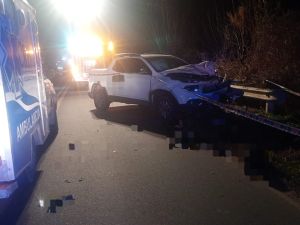 Fatal accidente en Ruta 38: murió un motociclista tras impactar contra una camioneta