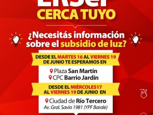 ERSeP refuerza asesoramiento para acceder a subsidios energéticos en Córdoba