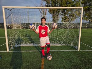 Gastón Gaviglio hace historia: primer argentino en el calcio para ciegos