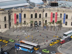 Operativo de seguridad: corte parcial frente al Patio Olmos por simulacro de incendio