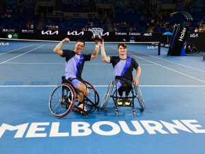 Gustavo Fernández, el nuevo campeón del Australian Open, alcanzó su décimo Grand Slam