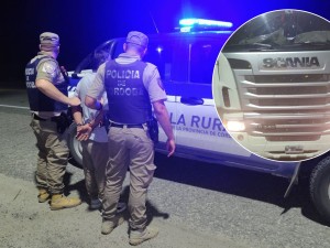 Recuperan en Córdoba un camión robado en Santa Fe y detienen al conductor