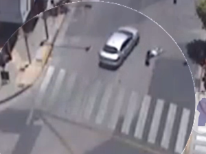 Accidente en el centro: una mujer de 29 años fue atropellada en pleno centro de la ciudad