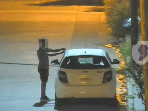 Los vieron en las cámaras y los detuvieron tras intentar robar un auto en Talleres Sud