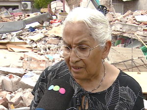 A más de un mes del colapso de una vivienda en Villa El Libertador, la dueña reclama respuestas