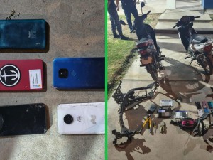 Cayeron cuatro sospechosos y desbarataron un desarmadero de motos en Villa El Libertador