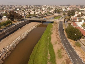 Lluvias en Córdoba: corte total en Costanera Sur por la crecida del río