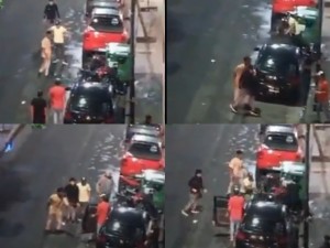 Violenta pelea callejera en Nueva Córdoba quedó registrada  por un vecino en video