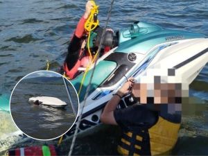 Rescate contrarreloj del DUAR salvó a dos hombres en el Dique Los Molinos