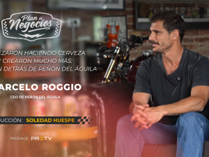 Marcelo Roggio es CEO y fundador de Peñón del Águila, una de las marcas que marcó un antes y un después en la cerveza independiente argentina.