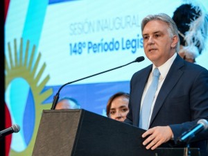 Martín Llaryora inauguró el año legislativo 2026 con un discurso firme y contundente